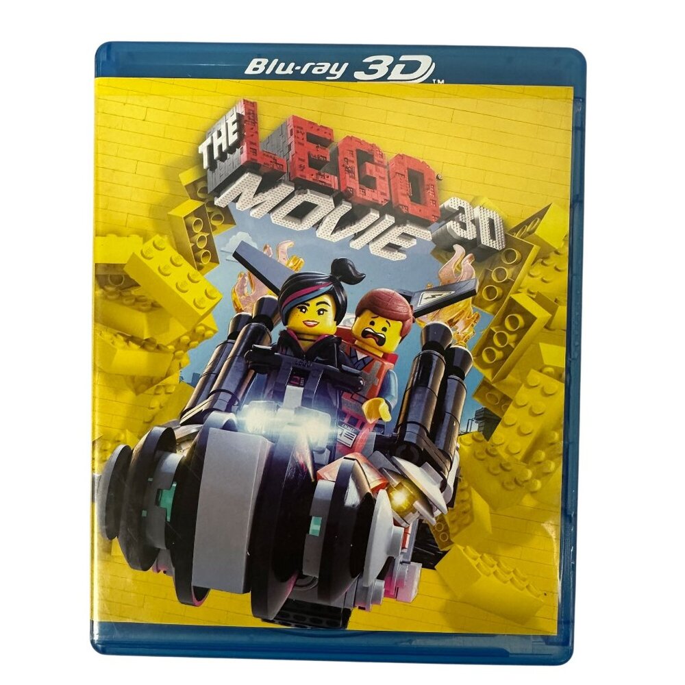The Lego Movie 3D Blu Ray 2014 PG Chris Pratt Format Includes 2D Version